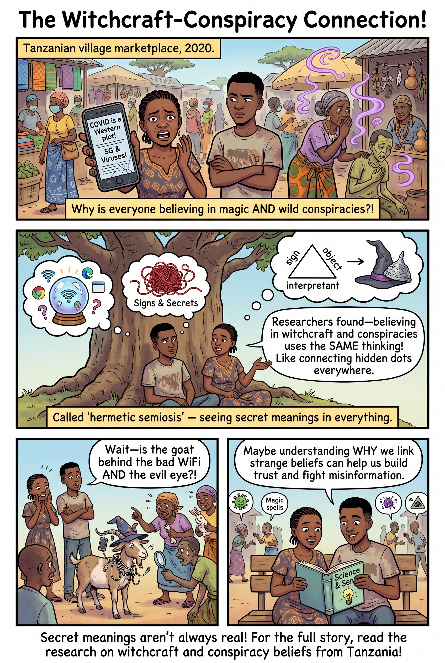 Witchcraft beliefs and conspiracy theorizing_ Evidence from Tanzania and cross-national datasets